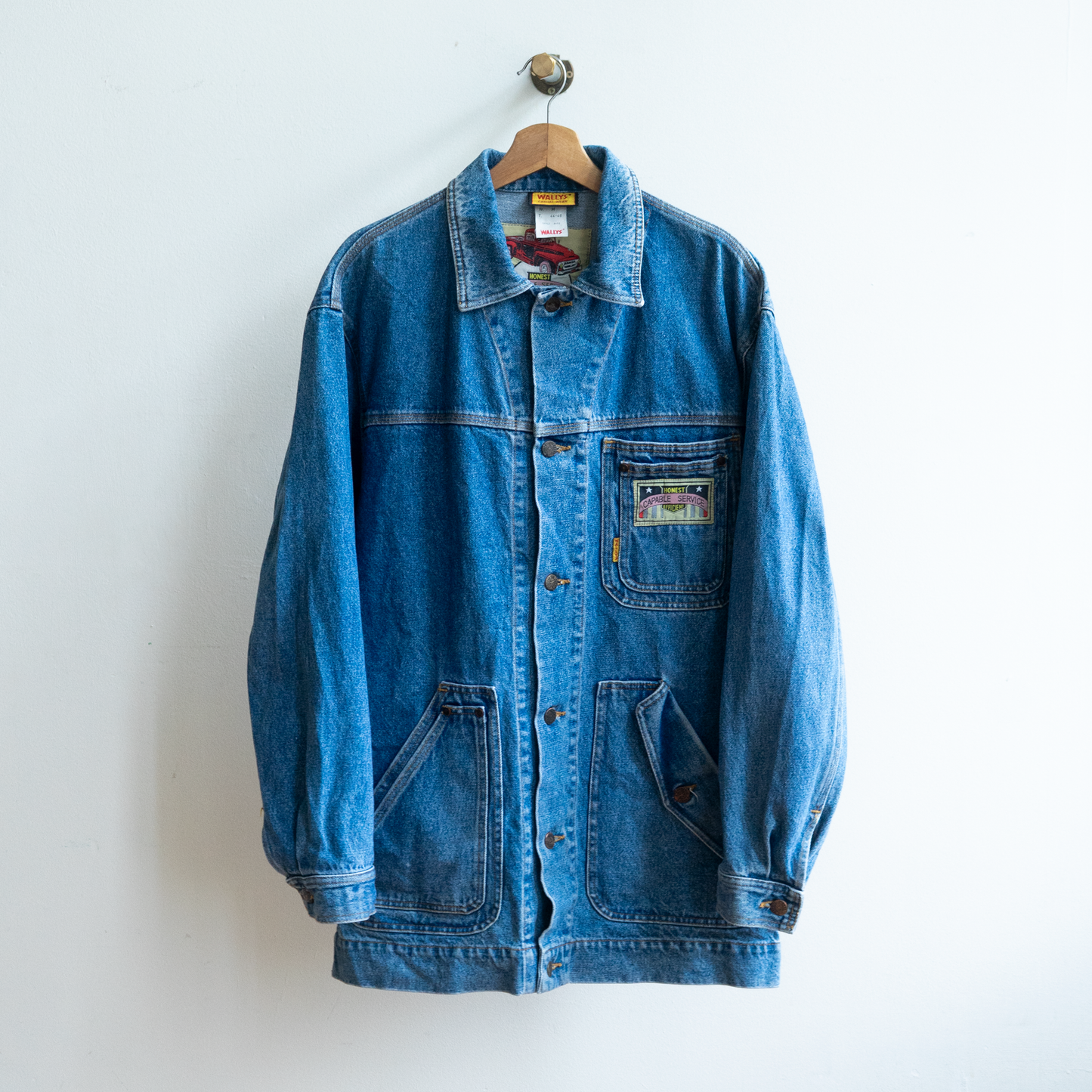 grease lange vintage jeansjas fresh vintage