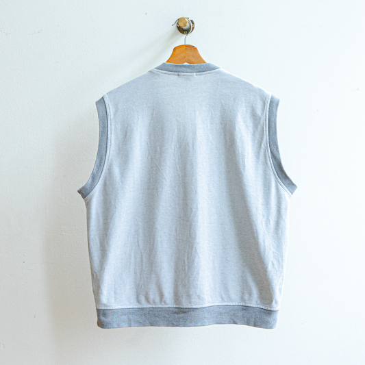 achterzijde tweedehands grijze debardeur fresh vintage