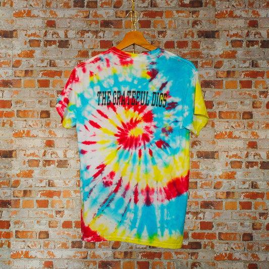 tweedehands-tie-dye-tshirt-van-frisco-youth-volleyball-league-coach-shirt-achterkant