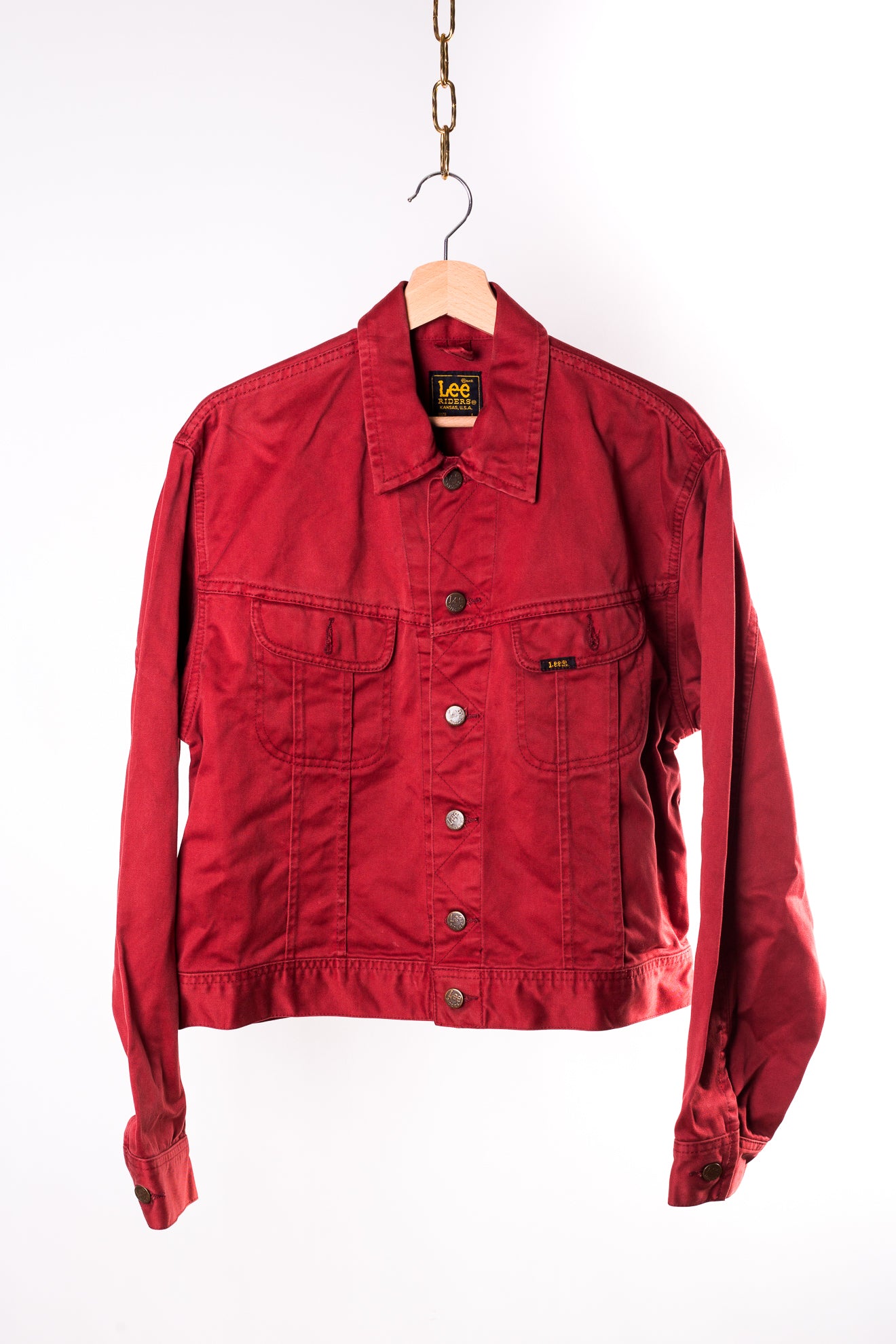 Fresh Vintage l Red Lee Jeans Jacket, Secondhand1