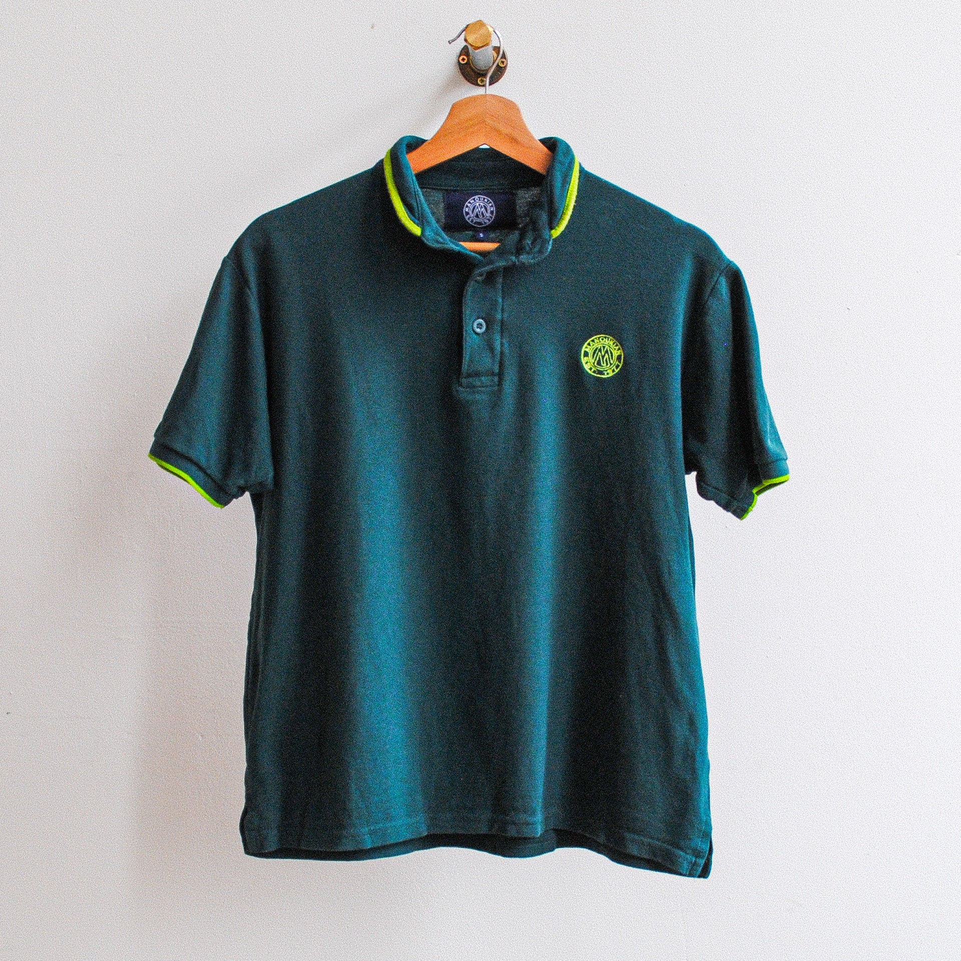 groen-polo-tshirt-tweedehands