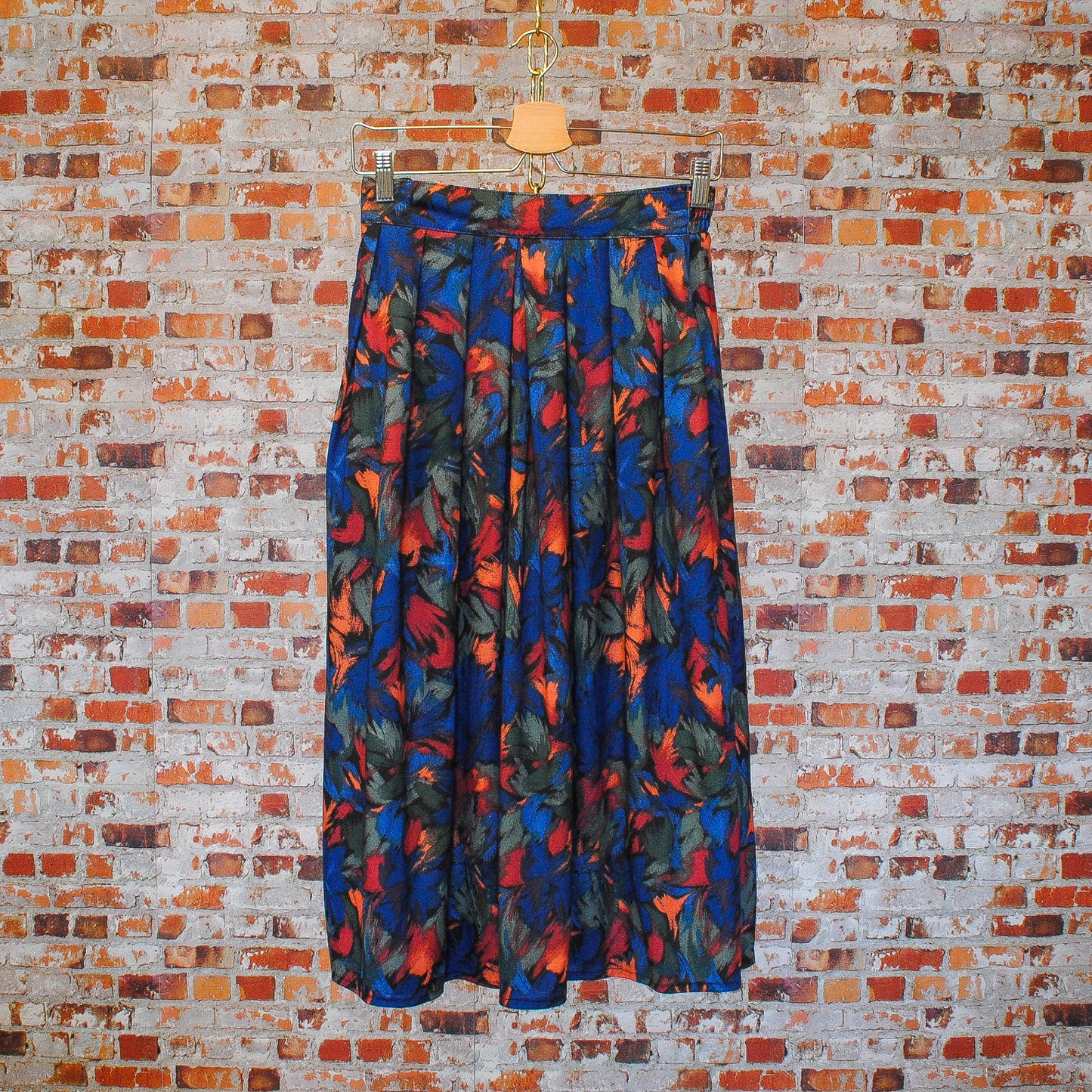 Long Blue Skirt