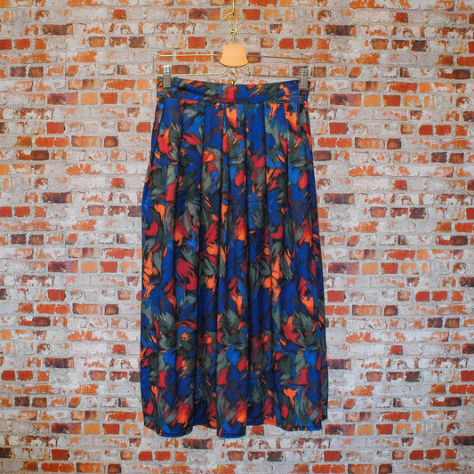 Long Blue Skirt