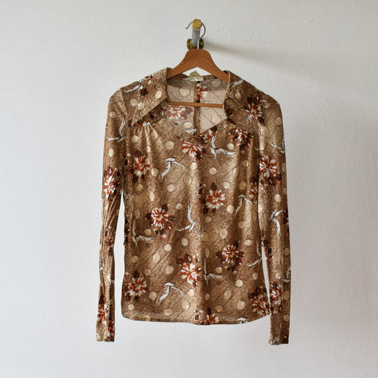 vintage-blouse-70s-gypsy-with-bird-pattern